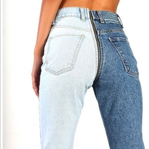Revice High Waisted Ying Yang Denim